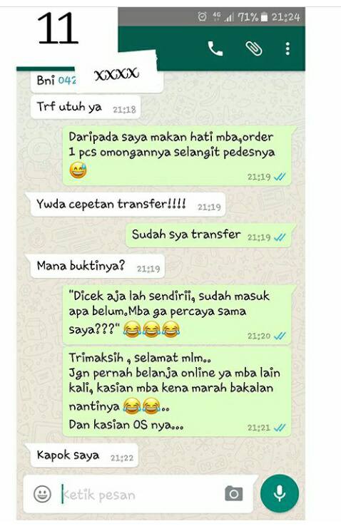 11 Chat pelanggan olshop tak tahu aturan ini kebangetan, bikin kesel