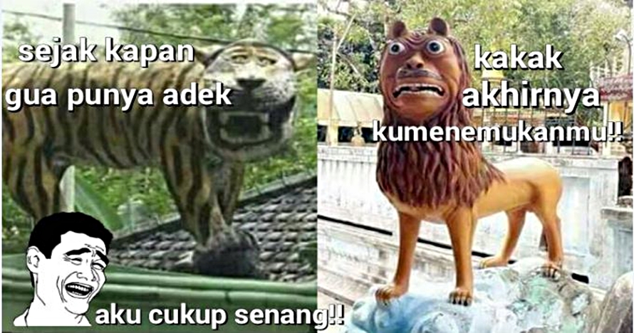 Begini kalau Macan Cisewu mengenalkan adik sepupunya, lucu abis