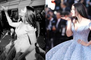 Kenakan gaun Cinderella di Cannes 2017, Aishwarya Rai banjir pujian
