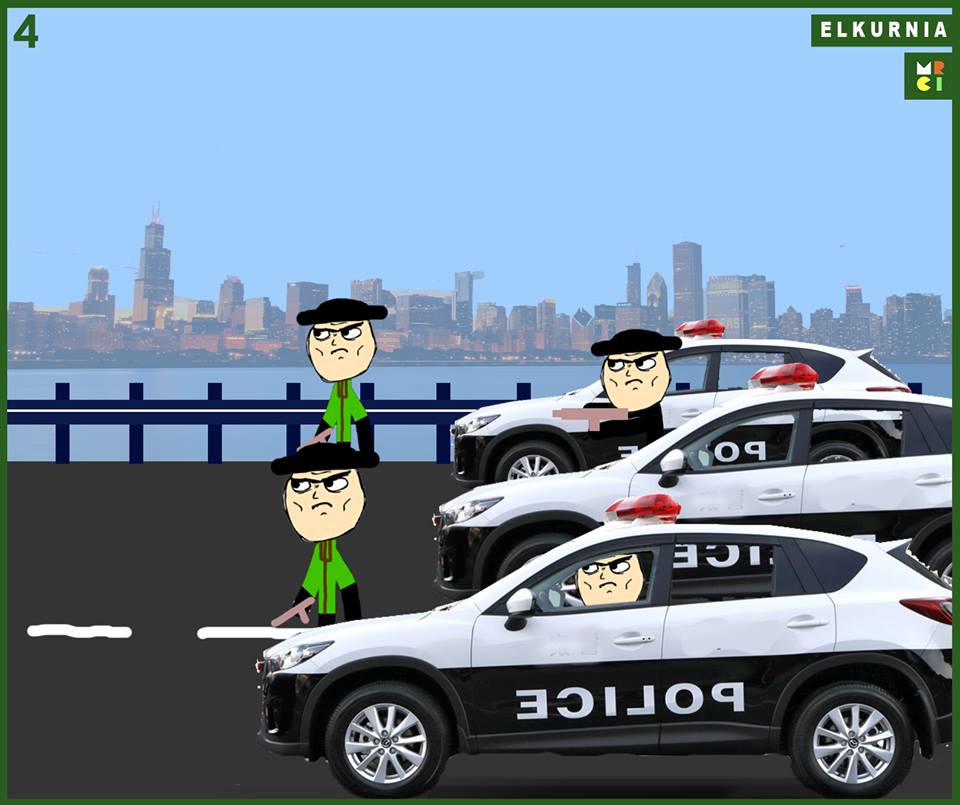 Komik Oting dan CJ salah cheat, anak game paham banget nih