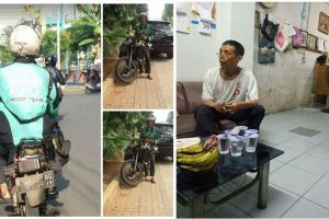 RX King driver ojek online yang viral akhirnya di-remake, bikin haru