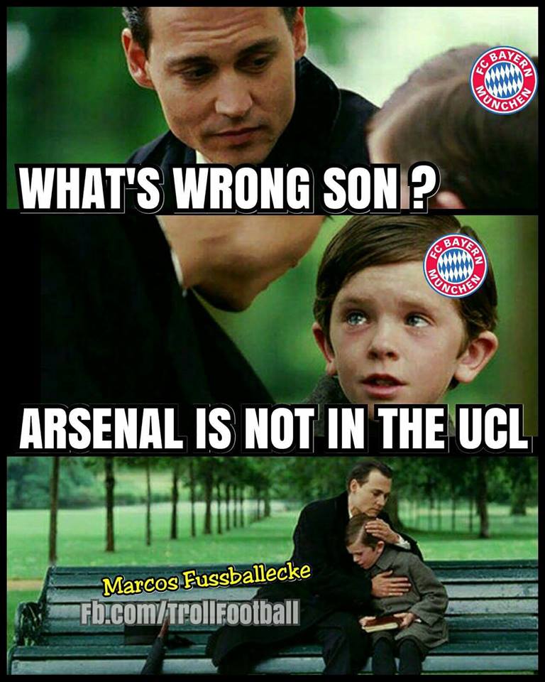 10 Meme Arsenal gagal ke Liga Champions, gooners sehat?