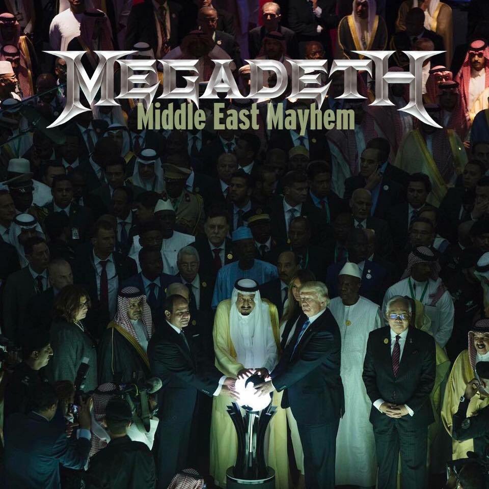 10 Foto editan Donald Trump dengan Raja Salman ini bikin kaku perut