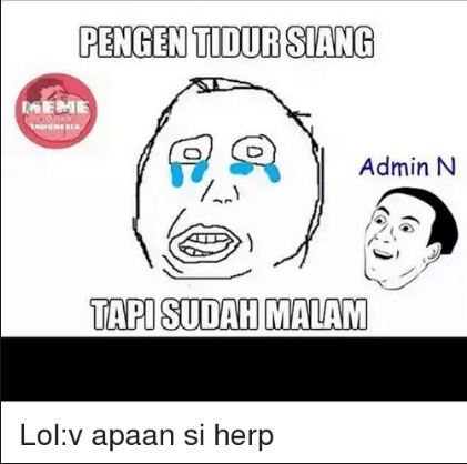 10 Meme tidur siang ini bikin kamu rindu jadi anak kecil