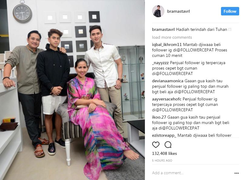 Pertemukan orangtua yang telah bercerai, Verrel Bramasta banjir pujian