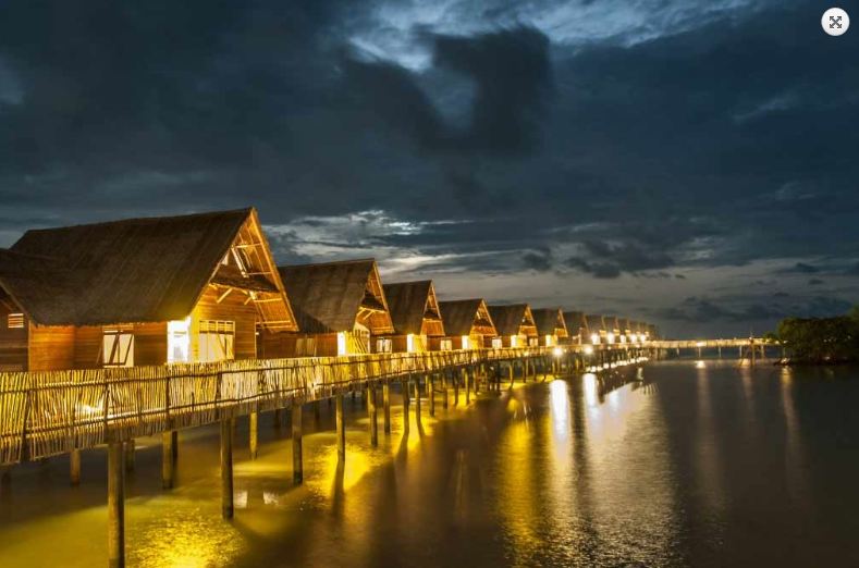 10 Potret indahnya Telunas Private Island, pulau di Riau yang memesona