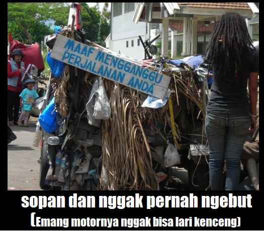 7 Meme 'vespa gembel' ini sindir kamu yang jorok, duh