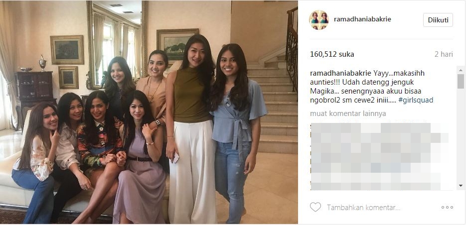Foto bareng Girl Squad, Aurel Hermansyah jadi bulan-bulanan netizen
