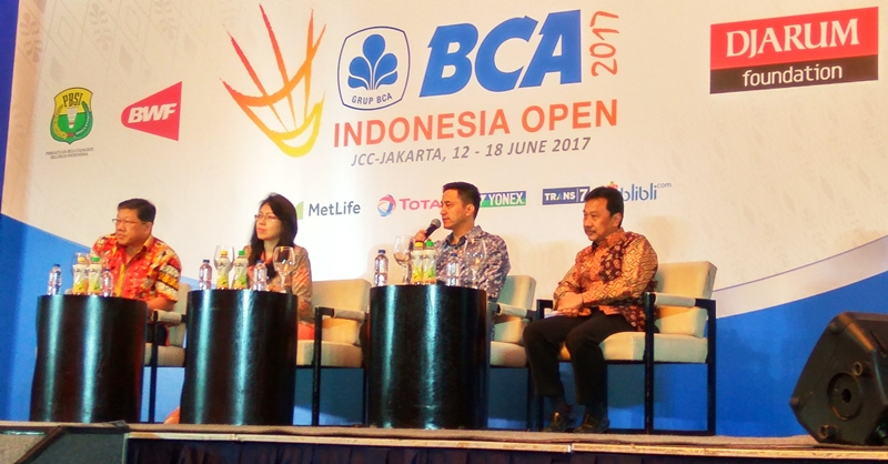 Wow, BCA Indonesia Open turnamen bulutangkis termahal di dunia lho