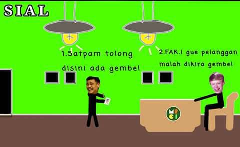 Begini jadinya jika karakter meme pesan makan di restoran, kacau parah