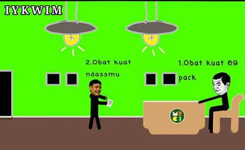 Begini jadinya jika karakter meme pesan makan di restoran, kacau parah