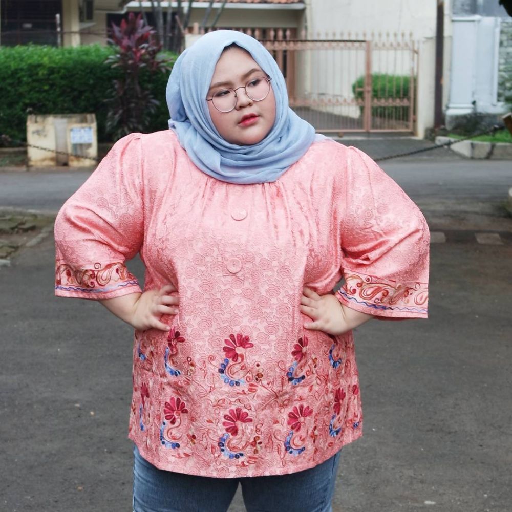 plus size hijab fashion