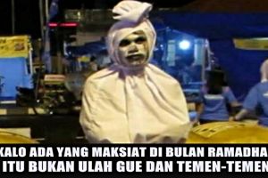 10 Meme setan di bulan puasa ini bikin ramai waktu nunggu berbukamu