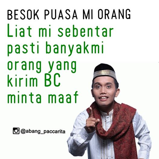 8 Meme 'minta maaf' ini selain lucu juga bikin puasamu makin khusyuk