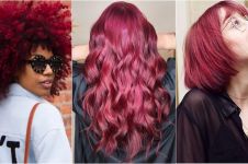 10 Inspirasi burgundy hair, tren pewarnaan ini cocok untuk semua kulit