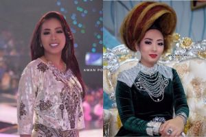 Nggak kalah dari Syahrini, gaya rambut penyanyi ini juga cetar banget