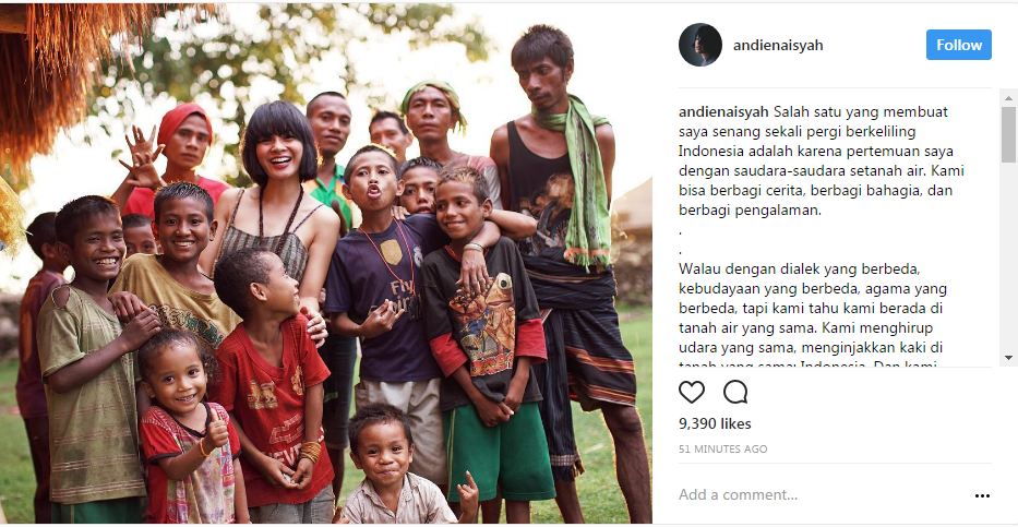 15 Gaya seleb gaungkan 'Saya Indonesia, Saya Pancasila'