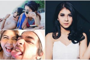 Kerap dibully, begini 7 foto gaya pacaran Kesha Ratuliu dan kekasih