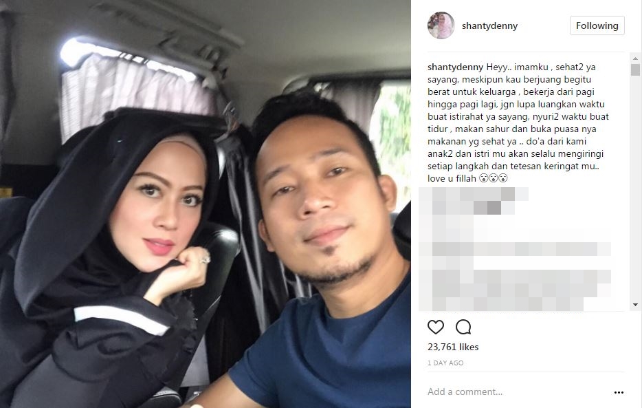 Curhatan istri Denny Cagur ini bikin netizen ikut baper