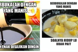 12 Meme kocak 'berbuka dengan yang manis' ini bikin ketawa cekikikan