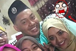 Lagi, hantu terpotret ikut selfie bareng beberapa pemuda