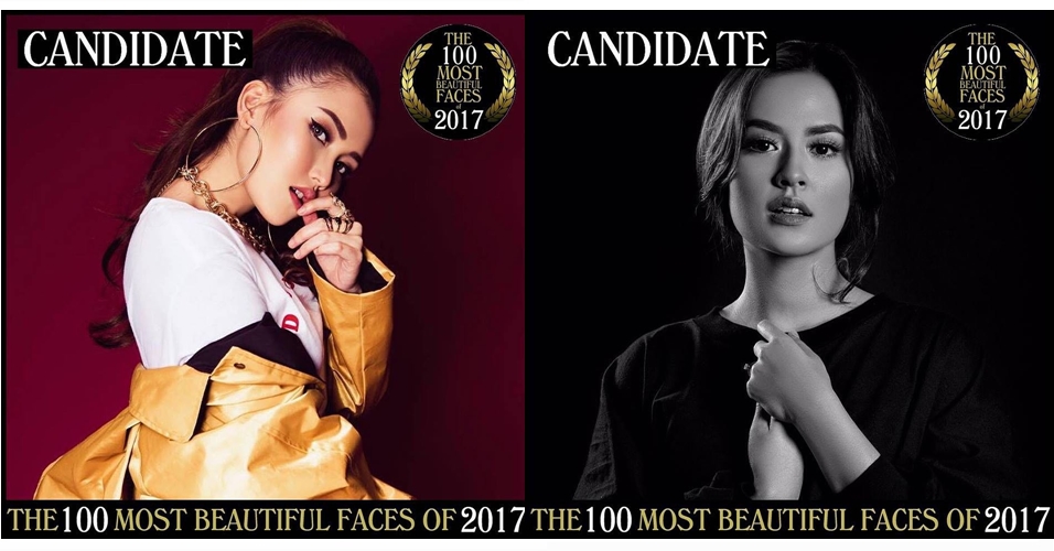 Wow, 4 artis Indonesia masuk kandidat 100 wajah tercantik dunia 2017