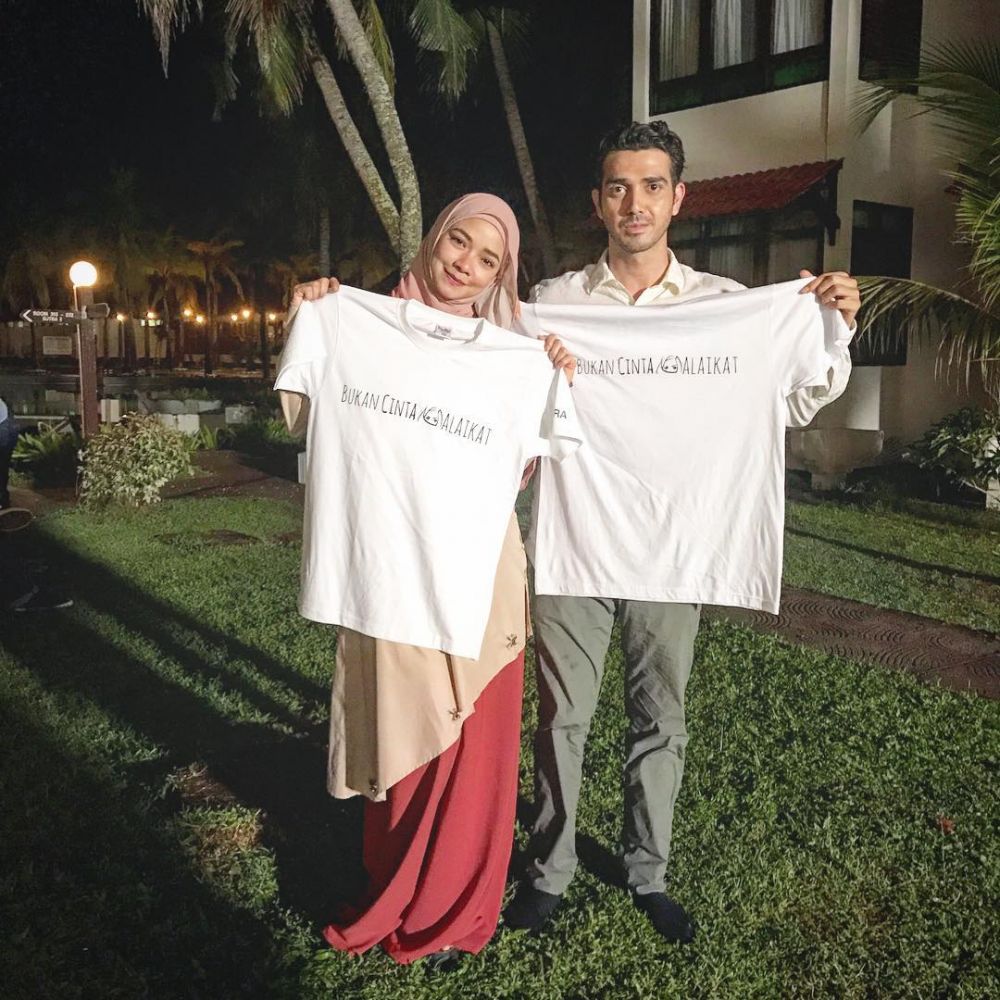 10 Foto di balik layar film Malaysia-Indonesia, Bukan Cinta Malaikat