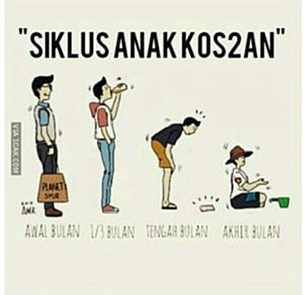 10 Meme kondisi awal dan akhir bulan ini bikin kamu tertawa getir