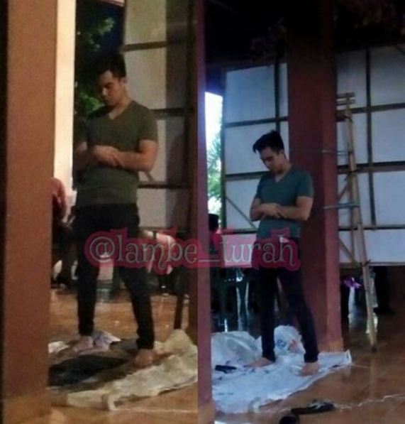 Bikin adem, 5 seleb ini sempatkan salat di lokasi syuting