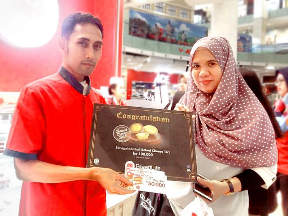 Dalam sebulan, Cheese Tart ini tembus penjualan hingga 100.000 potong