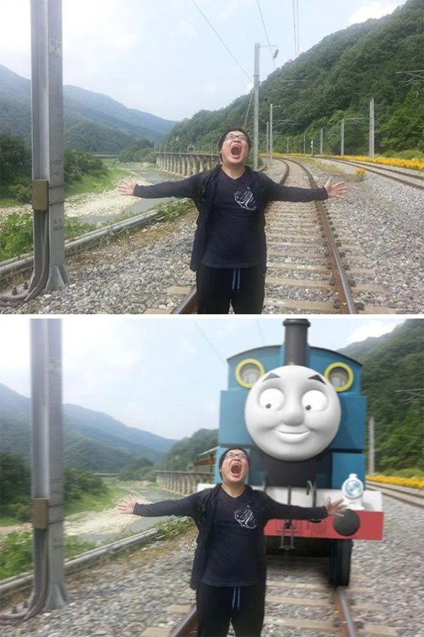 Orang Korea ini minta fotonya diedit, hasilnya malah bikin ngakak