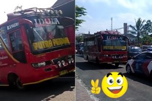 Hukuman polisi untuk sopir bus tukang serobot ini nggak terduga banget