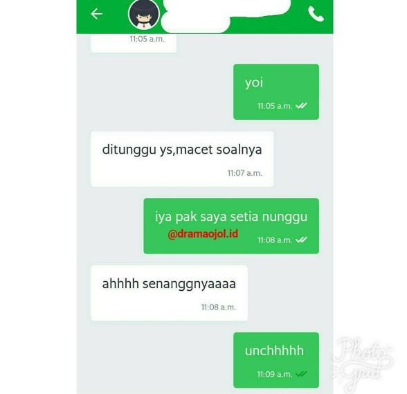 12 Chat driver ojek online yang baper sama pelanggan ini bikin nyengir