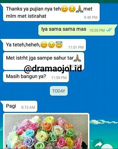 12 Chat driver ojek online yang baper sama pelanggan ini bikin nyengir