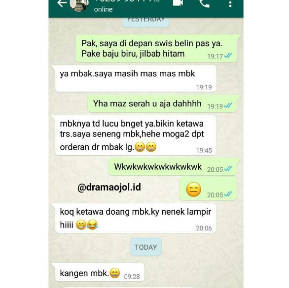 12 Chat driver ojek online yang baper sama pelanggan ini bikin nyengir