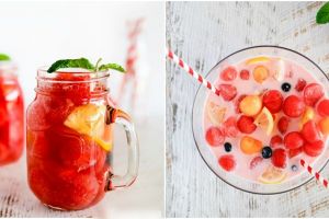 Bikin watermelon punch Korea ala kamu yuk, cocok buat buka puasa nih