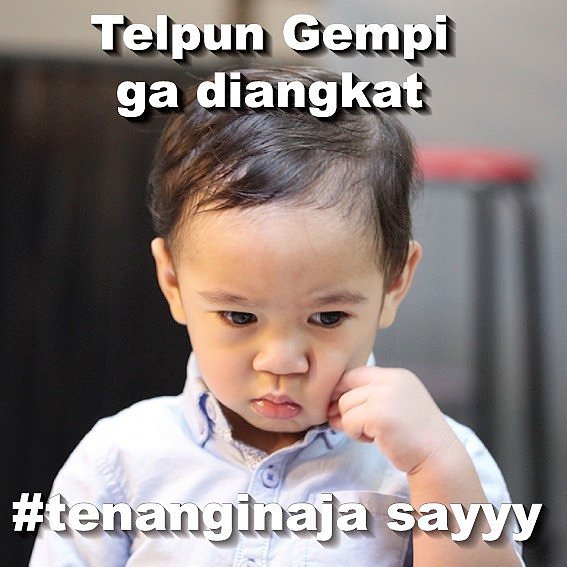 13 Meme 'tenangin aja' ala Gigi ini lucunya ini bikin gelisahmu hilang