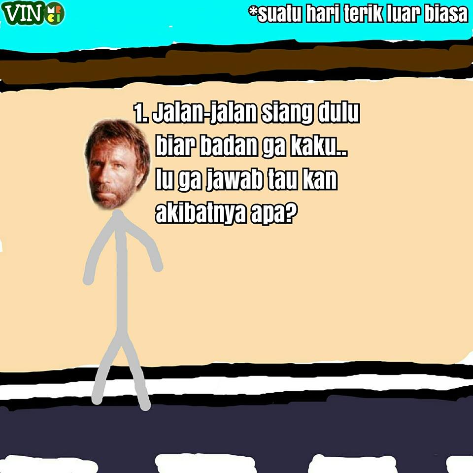 Ini jadinya kalau Mad Dog teleponan sama Chuck Norris, ancur jon