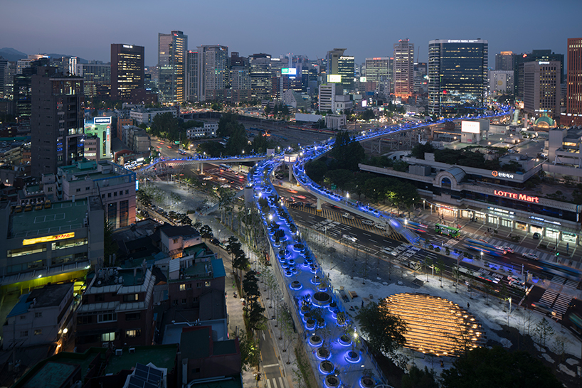 10 Potret area padat lalu lintas Seoul yang kini disulap jadi taman