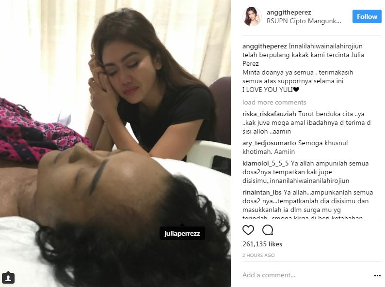 3 Bukti Julia Perez seleb yang dicintai banyak orang
