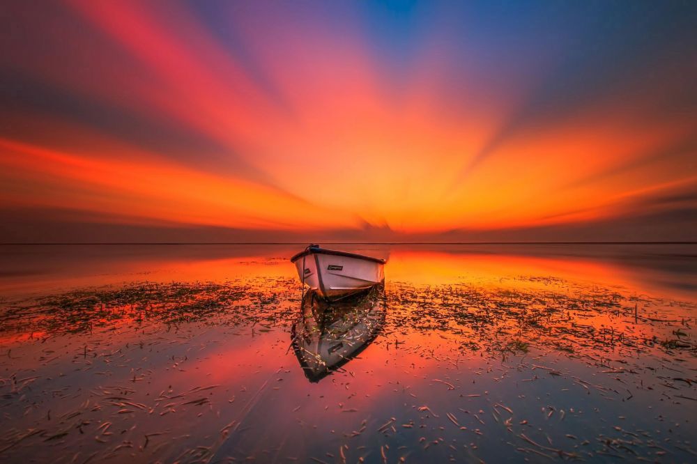 6 Foto sunrise ini tunjukkan keindahan alam Bali tiada tanding