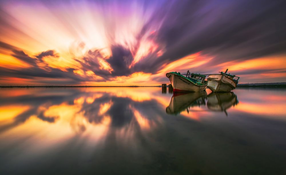6 Foto sunrise ini tunjukkan keindahan alam Bali tiada tanding
