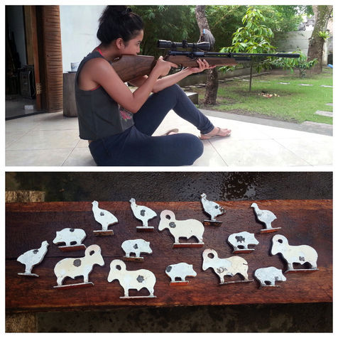 7 Seleb cantik Tanah Air ini hobi olahraga menembak, gahar banget