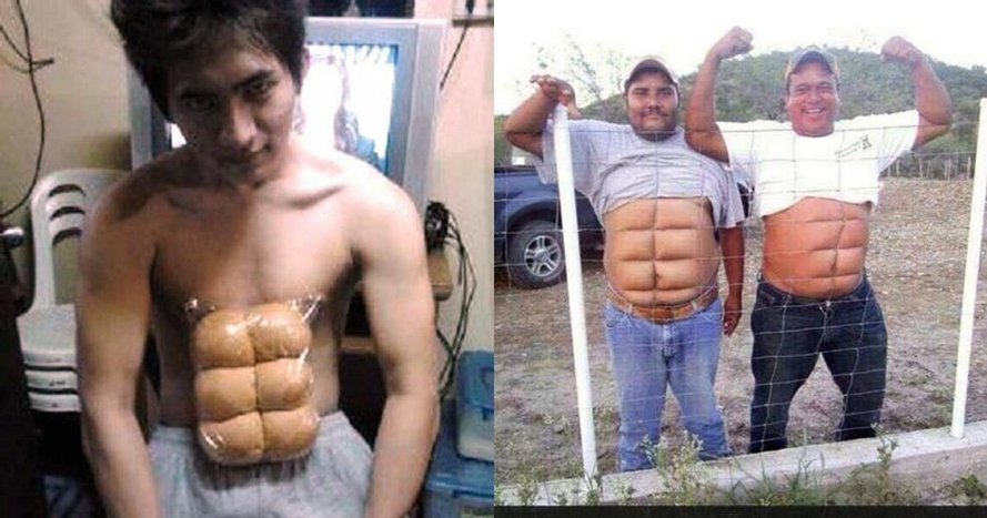 Pengen perut sixpack, kelakuan 10 orang ini malah bikin ngakak