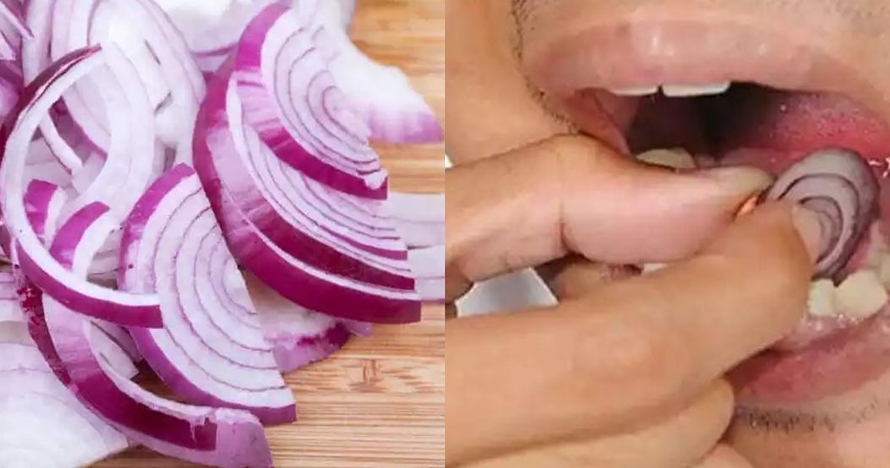 Kamu pasti nggak sadar besarnya manfaat menaruh bawang merah di gigi
