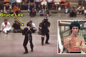 Ini satu-satunya pertarungan nyata Bruce Lee yang sempat direkam video