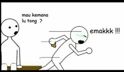 Komik 'ingatan pada emak' ini awalnya menyentuh, tapi akhirnya kocak