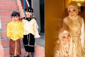 8 Foto masa kecil Zaskia dan Shireen Sungkar, bukti keduanya awet imut