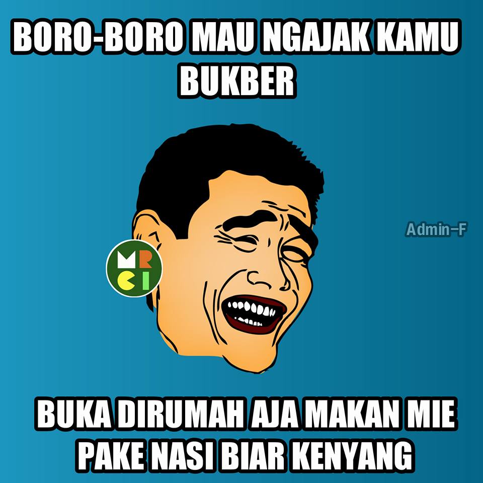 10 Meme 'boro-boro' ini siap bikin kamu ketawa, lucu abis!
