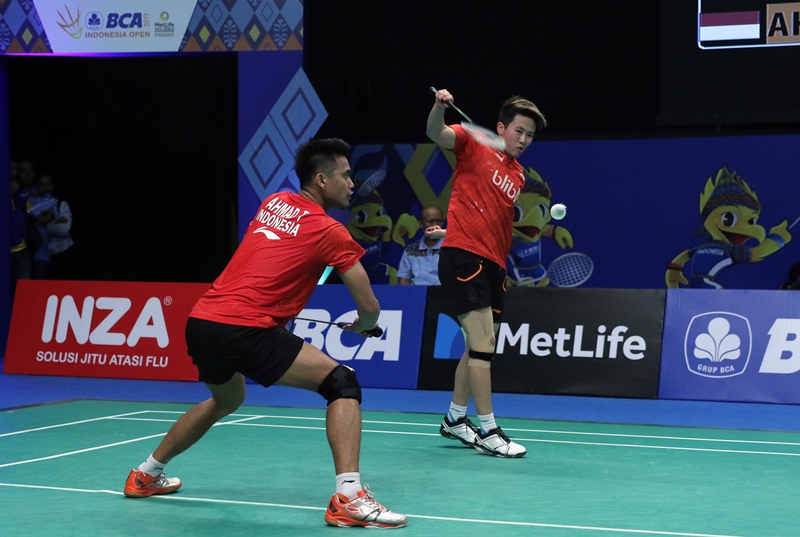 Aksi Owi/Butet sempat bikin penonton Indonesia Open jantungan lho